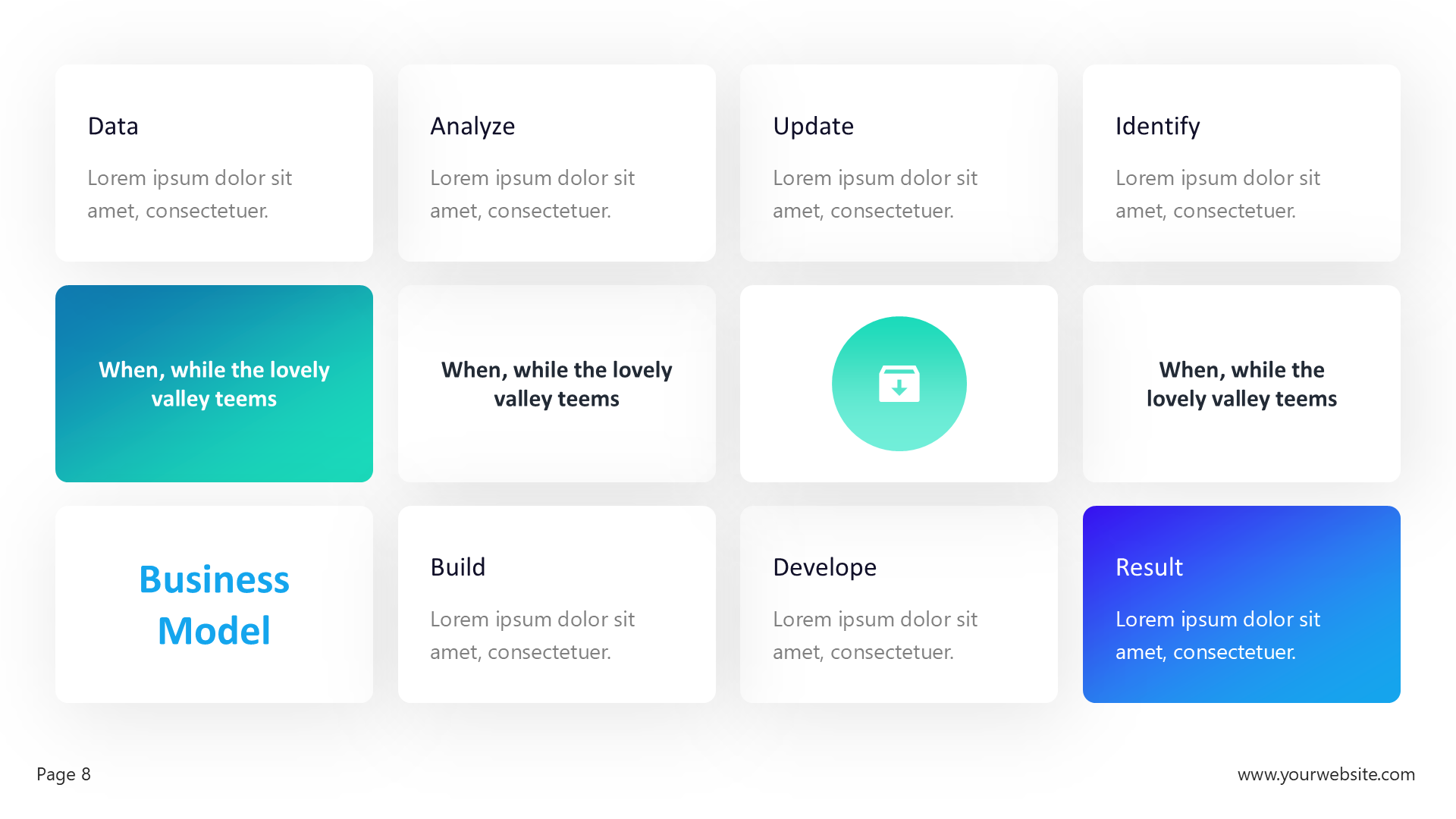 (light) Business Model slide 8